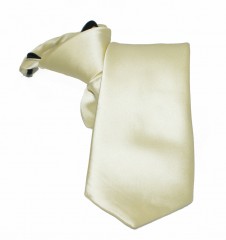     NM Állítható szatén gyerek/női nyakkendő - Világosarany Női nyakkendők, csokornyakkendő