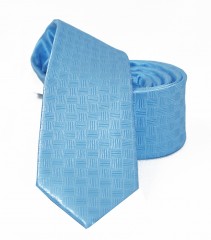                  NM slim szövött nyakkendő - Világoskék Egyszínű nyakkendő