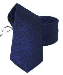                  NM slim nyakkendő - Sötétkék mintás 