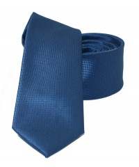                  NM slim szövött nyakkendő - Kék Egyszínű nyakkendő