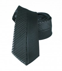                  NM slim nyakkendő - Fekete mintás Csíkos nyakkendő