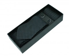   NM nyakkendő szett - Fekete pöttyös Nyakkendők