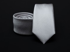    Prémium slim nyakkendő - Ezüst 
