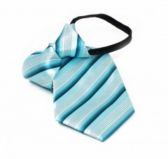      NM Állítható gyereknyakkendő - Menta csíkos Gyerek nyakkendők