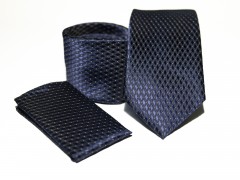    Prémium nyakkendő szett - Fekete mintás 