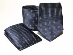    Prémium nyakkendő szett - Fekete pöttyös 