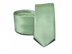 Prémium slim nyakkendő - Zöld Egyszínű nyakkendő