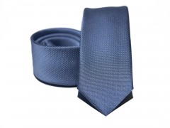 Prémium slim nyakkendő - Kék Egyszínű nyakkendő
