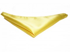            NM szatén díszzsebkendő - Sárga 