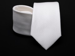        Prémium selyem nyakkendő - Fehér Selyem nyakkendők