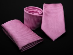    Prémium nyakkendő szett - Rózsaszín 