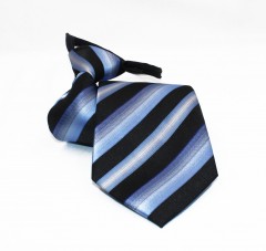      NM Állítható gyereknyakkendő - Kék csíkos 