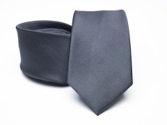       Prémium selyem nyakkendő - Grafit Egyszínű nyakkendő