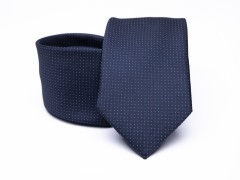 Prémium nyakkendő - Sötétkék aprópöttyös Aprómintás nyakkendő