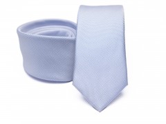 Prémium slim nyakkendő - Halványkék 