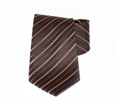                       NM classic nyakkendő - Fekete-narancs csíkos Csíkos nyakkendő