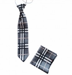 Vento gumis gyereknyakkendő szett - Skótkockás Szettek,zsebkendők