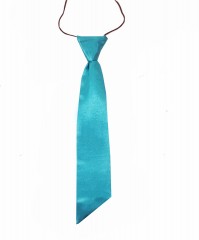            Női szatén gumis nyakkendő - Türkíz Női nyakkendők, csokornyakkendő