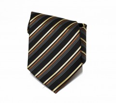                       NM classic nyakkendő - Barna csíkos Csíkos nyakkendő