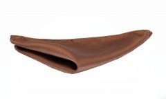            NM szatén díszzsebkendő - Csokoládébarna Diszzsebkendő