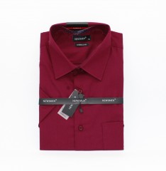                Newsmen r.u normál fit ing - Bordó 