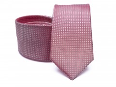        Prémium selyem nyakkendő - Rózsaszín pöttyös 