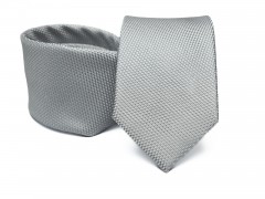        Prémium selyem nyakkendő - Ezüst Aprómintás nyakkendő
