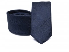    Prémium slim nyakkendő - Sötétkék Aprómintás nyakkendő