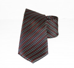                      Goldenland  nyakkendő - Bordó-szürke csíkos Csíkos nyakkendő