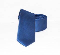                    NM slim szövött nyakkendő - Kék Egyszínű nyakkendő