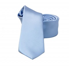                          NM Slim szatén nyakkendő - Halványkék 