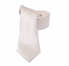                          NM Slim szatén nyakkendő - Púderrózsaszín Egyszínű nyakkendő
