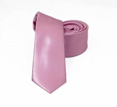                          NM Slim szatén nyakkendő - Lazacrózsaszín Egyszínű nyakkendő