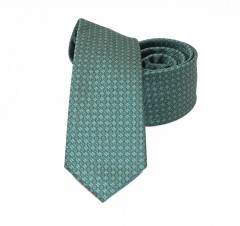                    NM slim szövött nyakkendő - Zöld aprómintás Aprómintás nyakkendő