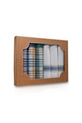      Ajándék zsebkendő szett - 6 db/csomag Pamut zsebkendő