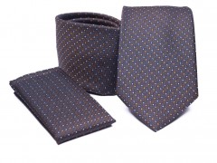    Prémium nyakkendő szett - Lazac aprómintás Szettek