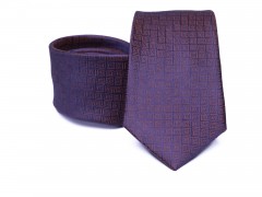        Prémium selyem nyakkendő - Lila kockás Selyem nyakkendők