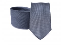         Prémium selyem nyakkendő - Kékesszürke 