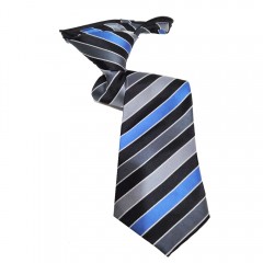   NM Állítható gyereknyakkendő - Kék csíkos Gyerek nyakkendők
