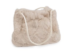                                      Női szőrme táska - 28x19 cm 