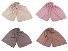    Női pamut sál - 70x160 cm Női sapka,kesztyű,sál