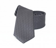                    NM slim szövött nyakkendő - Grafit mintás Csíkos nyakkendő