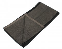   Newsmen unisex kötött sál - Fekete-barna Férfi kesztyű, sál