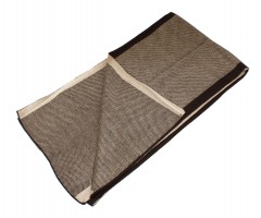   Newsmen kötött sál - Barna mintás Férfi kesztyű, sál