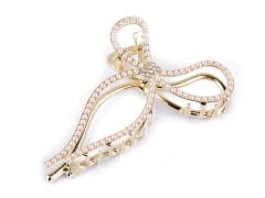             Fém hajcsatt strasszal Ékszer, hajdísz