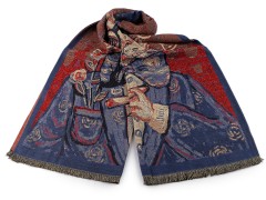              Kendő rojtos kasmir cica - 65x190 cm Női divatkendő és sál