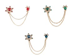                       Sárkánycsat köves Kitűzők, Brossok