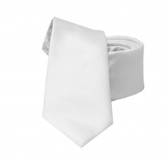                    NM slim szövött nyakkendő - Fehér aprómintás Aprómintás nyakkendő