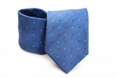    Prémium nyakkendő - Kék aprókockás 