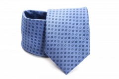    Prémium nyakkendő - Kék kockás 